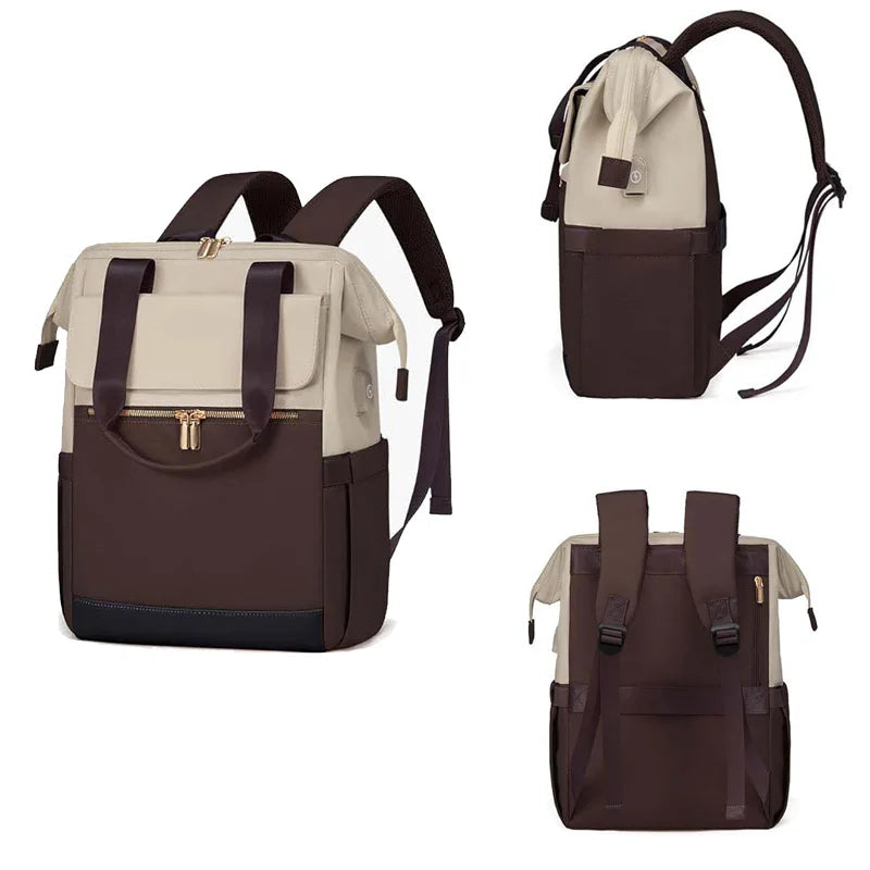 liten ryggsäck dam skinn