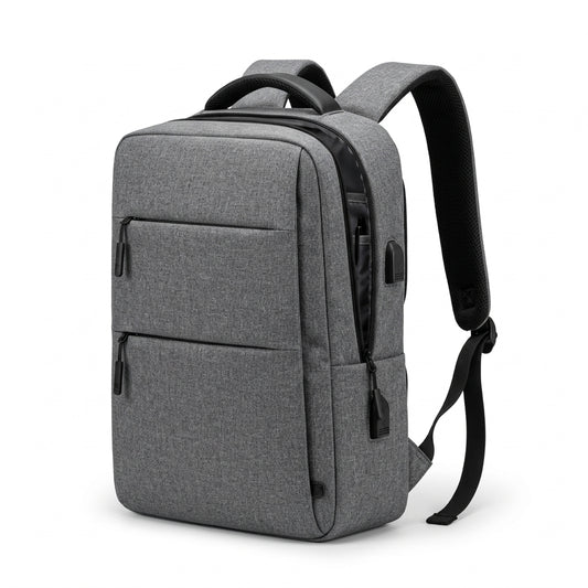 Korsa Stockholm functional laptop backpack with USB charging — packshot front